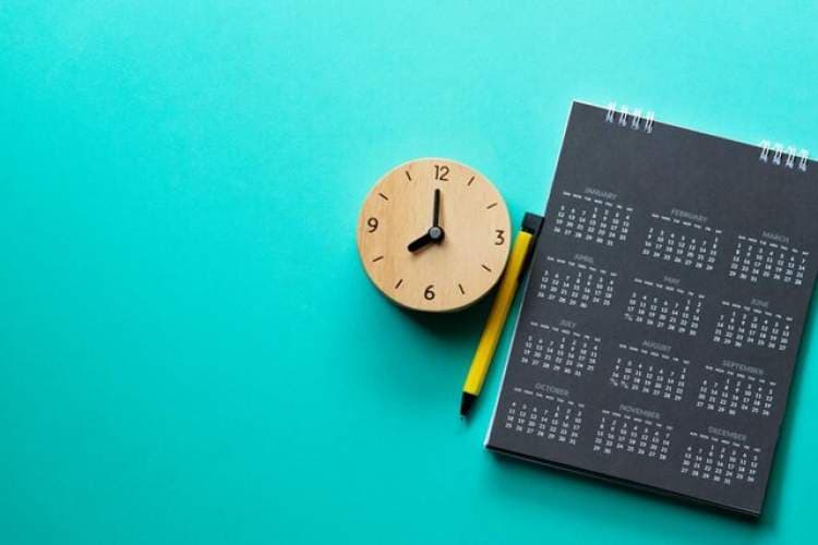 تقویم اجرایی مدرسه برای مهر ماه